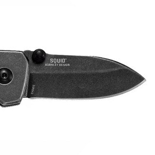 Nóż składany CRKT Burnley Squid - Black Stonewash