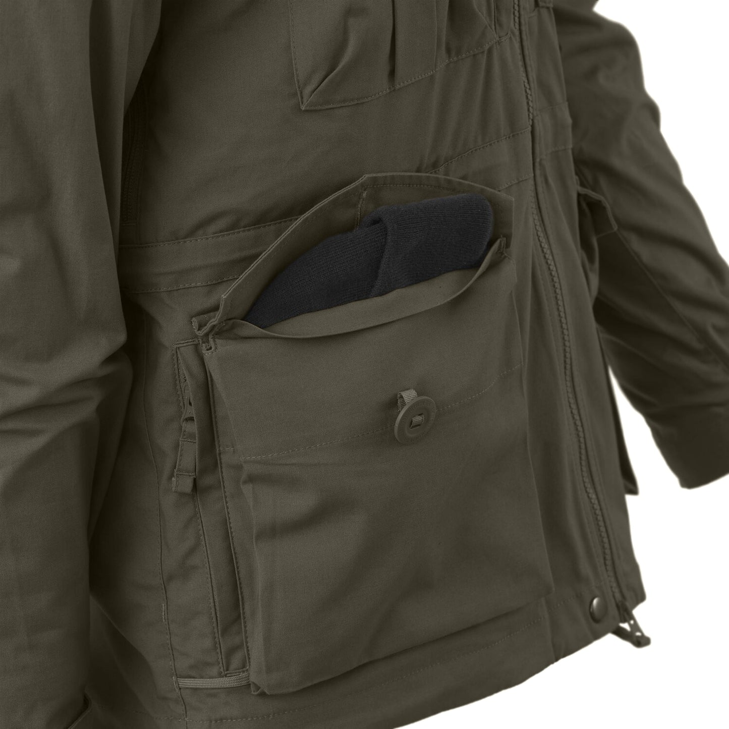 Kurtka Helikon SAS Smock Duracanvas - Taiga Green
