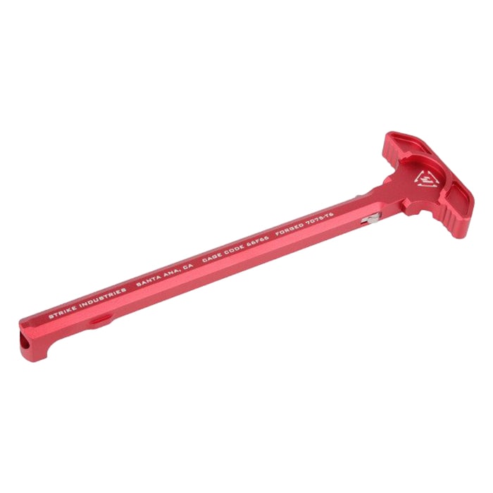 Dźwignia przeładowania Strike Industries Latchless Charging Handle do karabinków AR15 - Red
