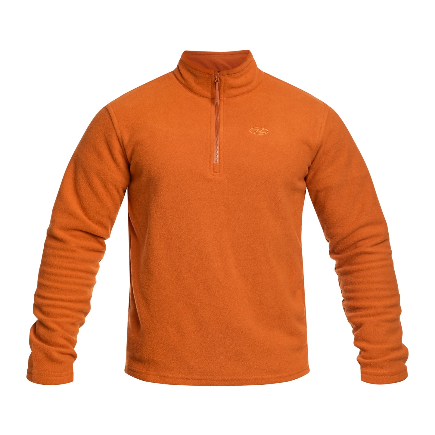 Polar Highlander Outdoor Ember Fleece Top - Pumpkin Orange