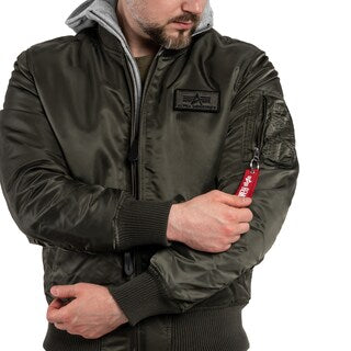 Kurtka Alpha Industries MA-1 D-Tec - Rep. Grey