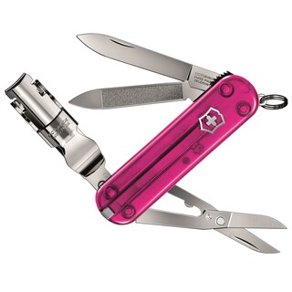 Scyzoryk Victorinox Nail Clip 580 - Transparent Pink