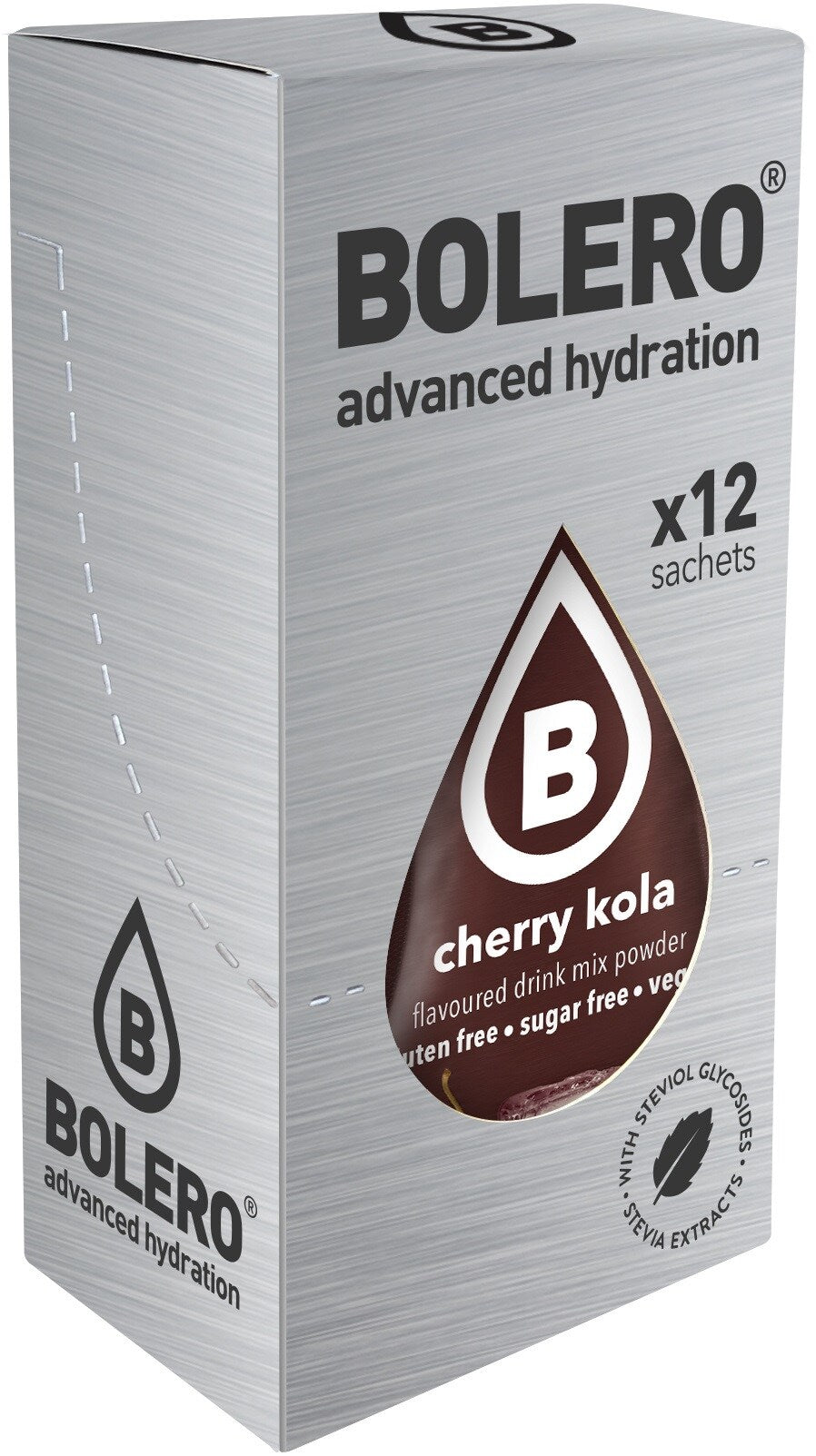 Napój w proszku Bolero Cherry Cola ze stewią 3 g - 12 szt.