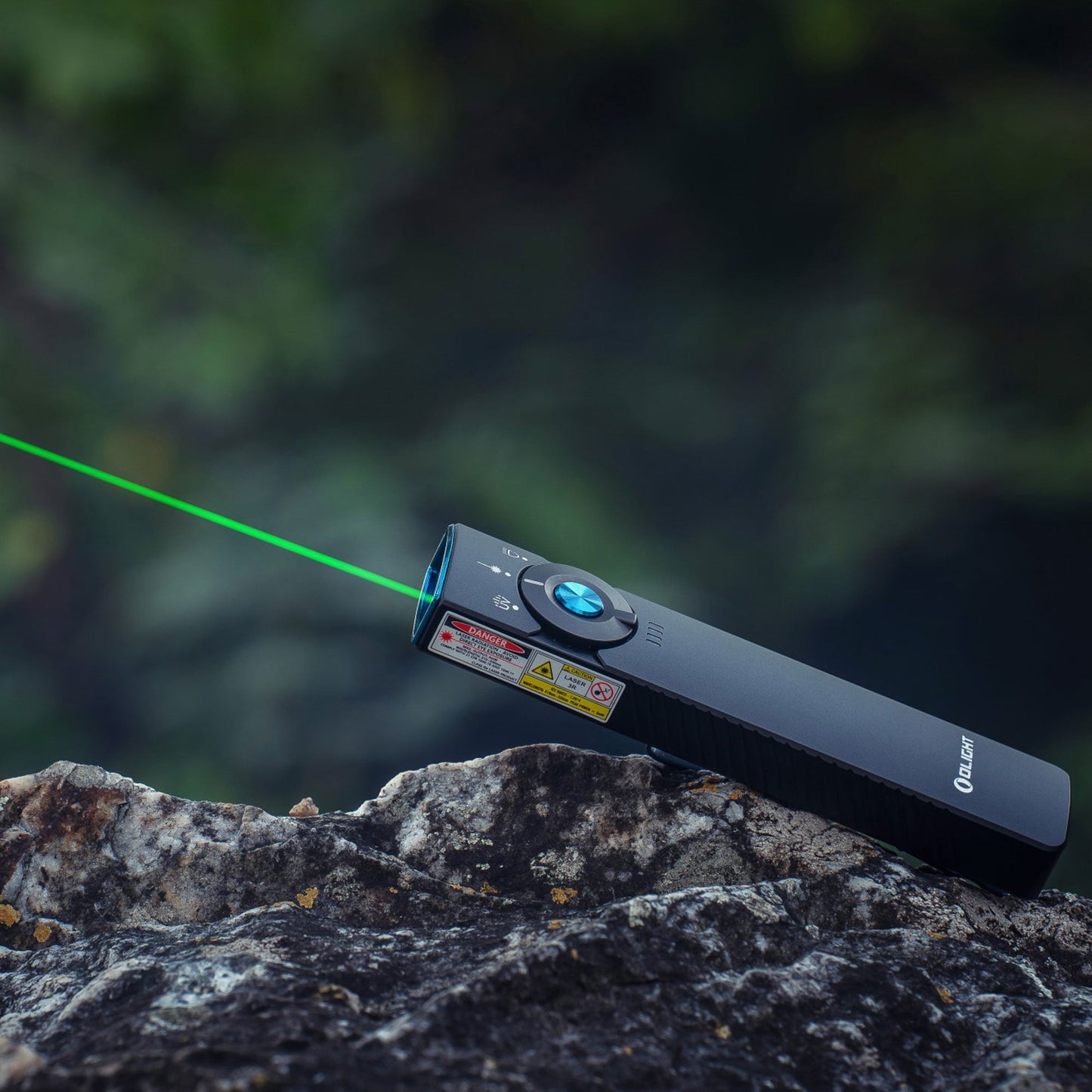 Latarka ze wskaźnikiem laserowym Olight Arkfeld Pro UV Cool White Black - 1300 lumenów