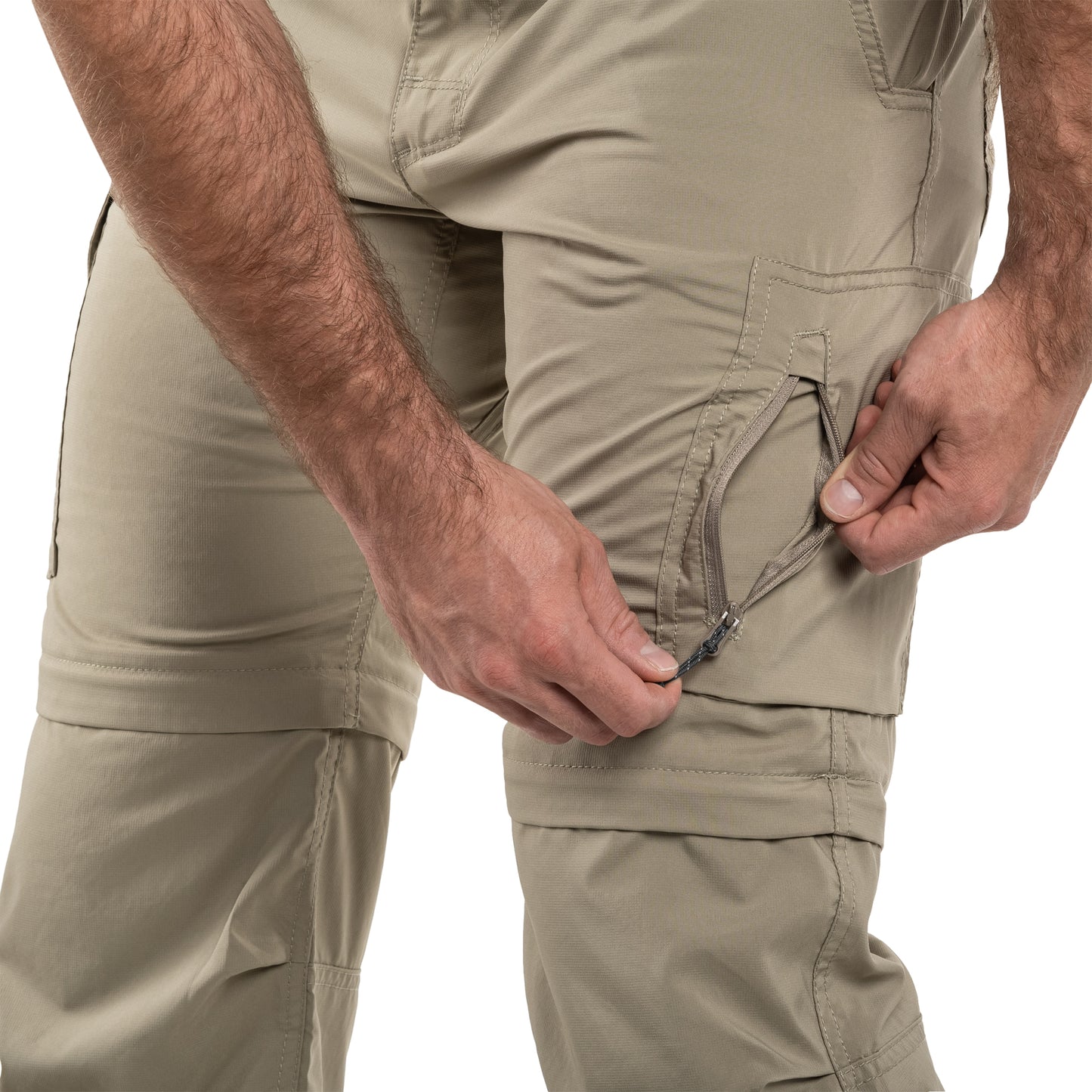 Spodnie Columbia Silver Ridge Utility Convertible Pants - Tusk