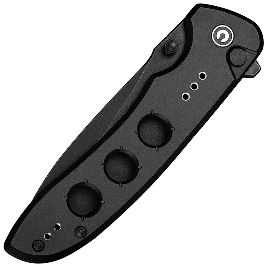 Nóż składany Civivi Hyperpulse - Black Stonewashed/Black