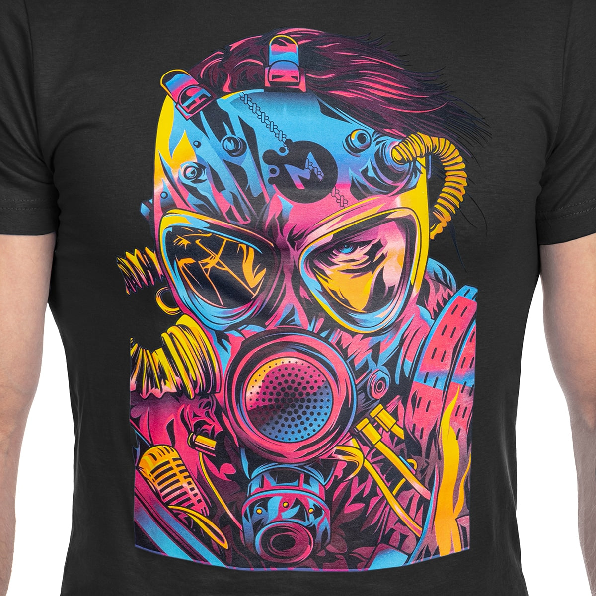 Koszulka T-Shirt Voyovnik Cyberpunk - Czarna