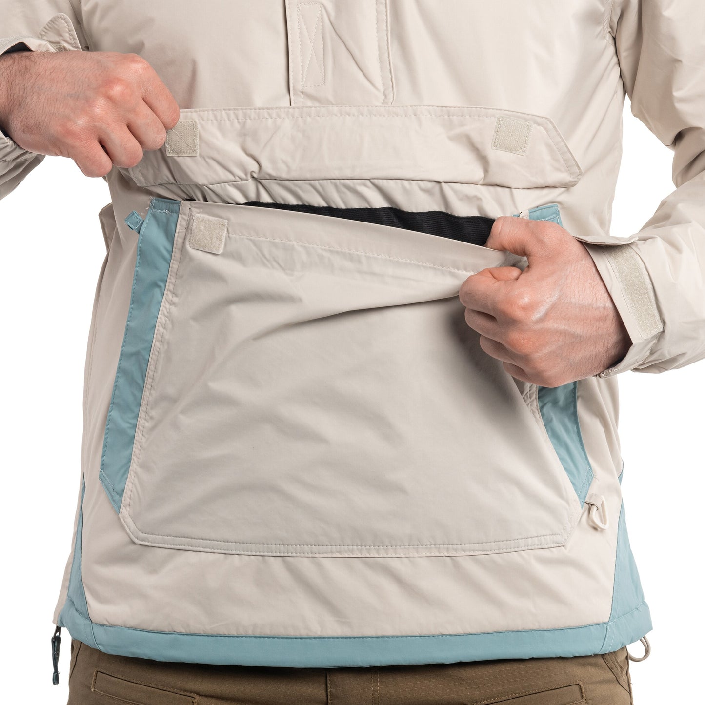 Kurtka Columbia Challenger Pullover Anorak - Dark Stone/Stone Blue