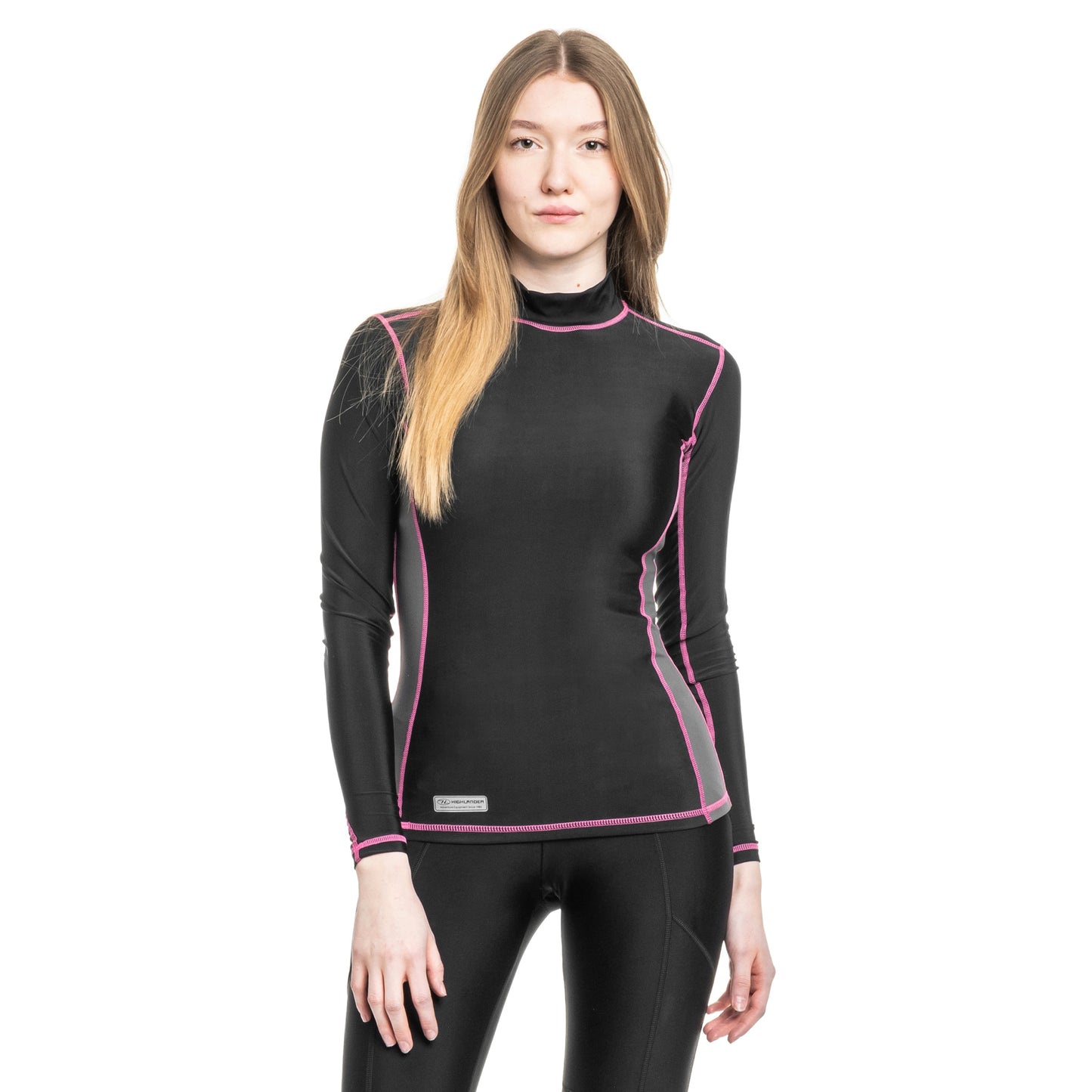 Koszulka termoaktywna damska Highlander Pro Comp Long Sleeve Top - Black/Grey