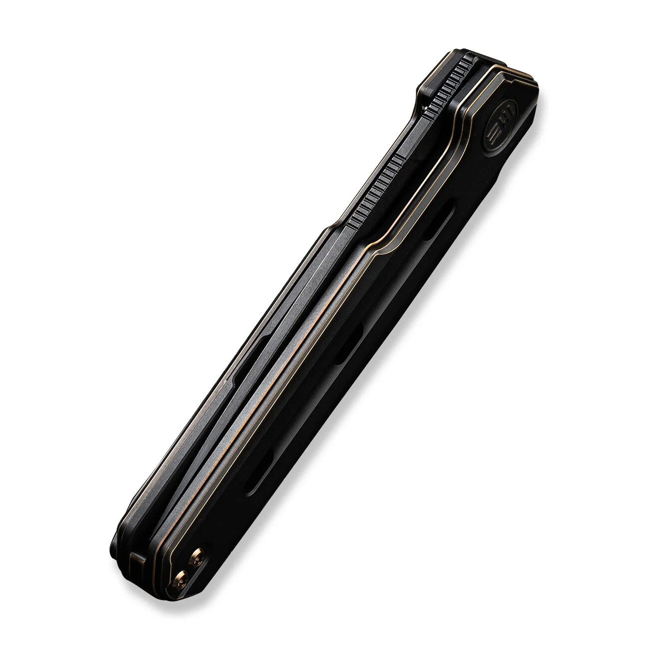 Nóż składany We Knife Navo - Bronze/Black
