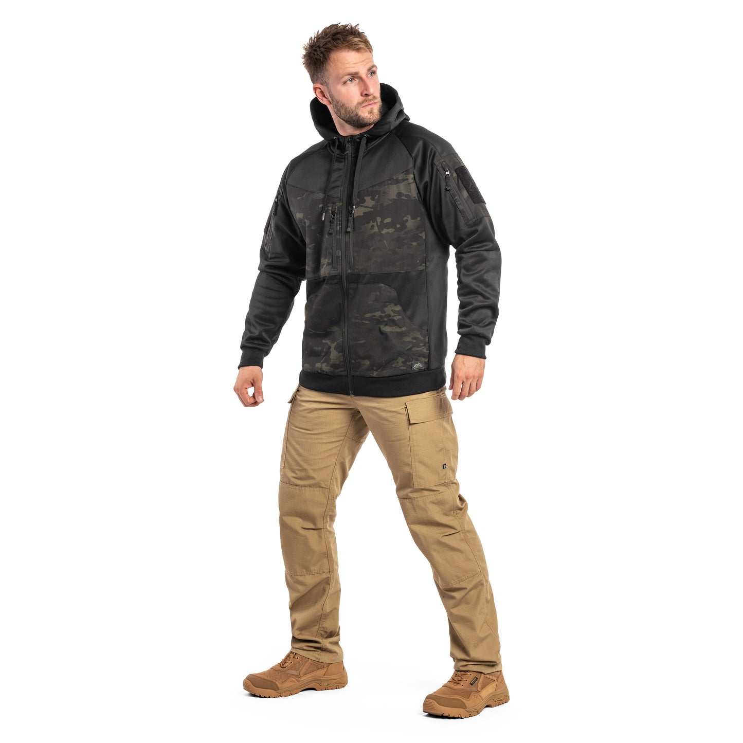 Bluza Helikon Rogue Hoodie - Black/MultiCam Black