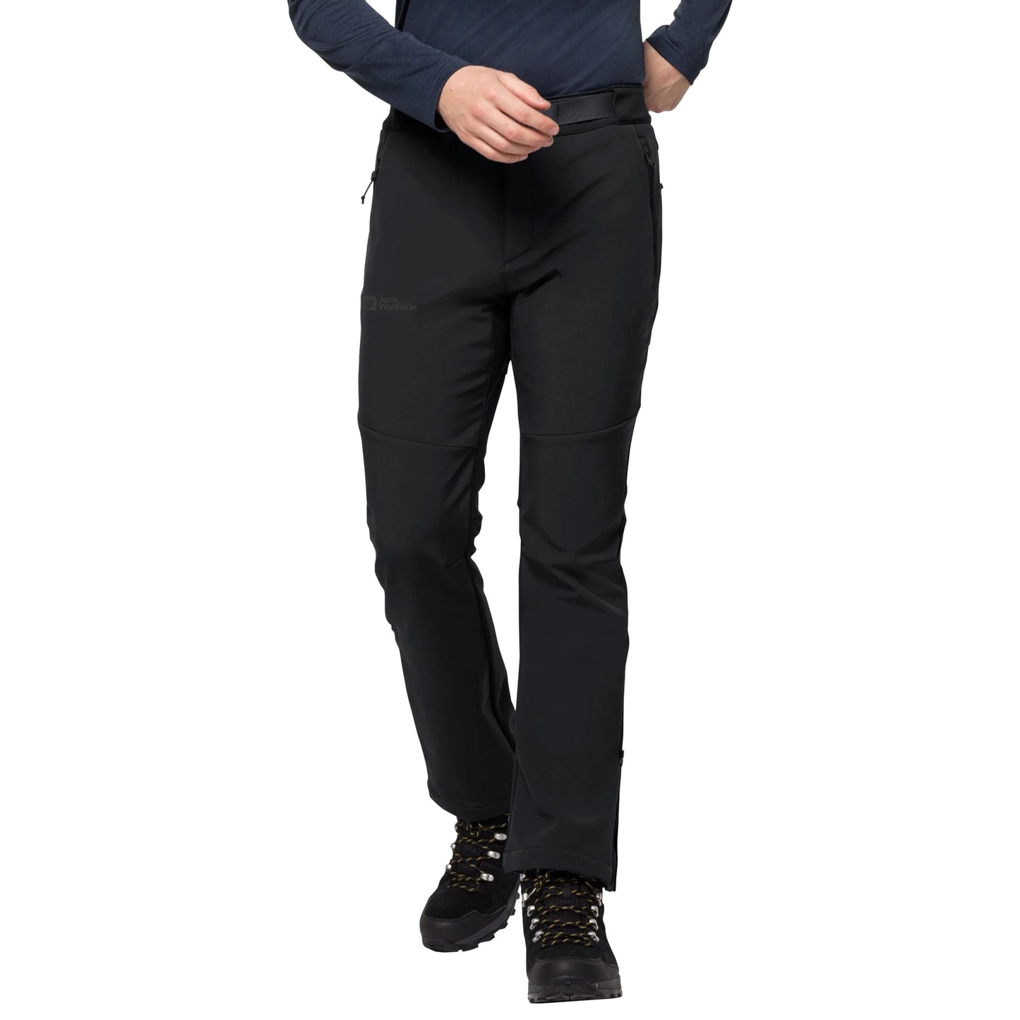Spodnie Jack Wolfskin Softshell Stollberg - Black