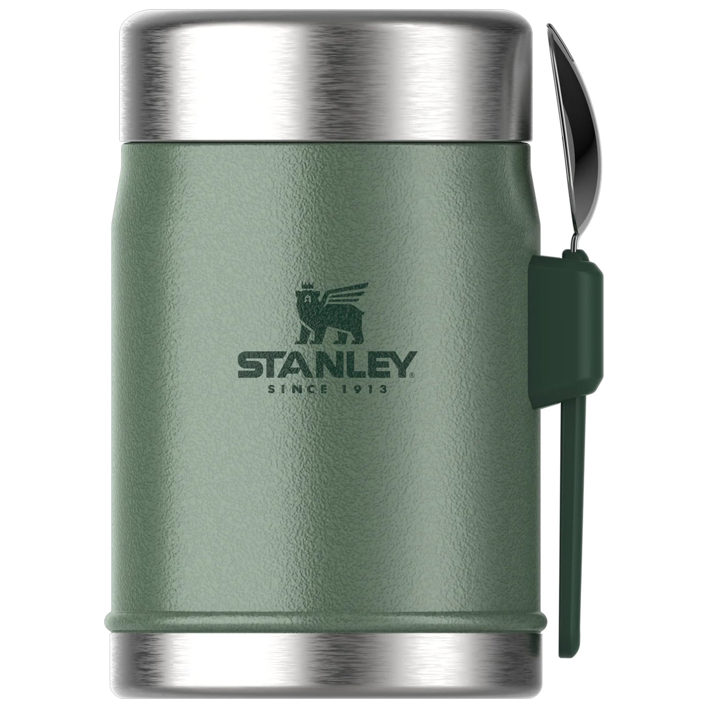 Termos obiadowy Stanley Legendary 400 ml ze sztućcem - Hammertone Green