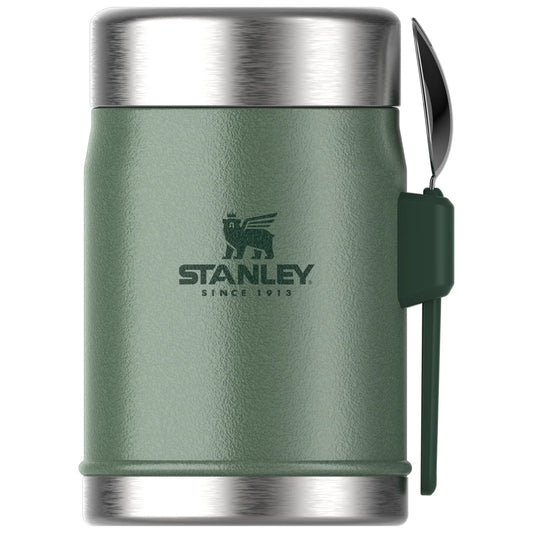 Termos obiadowy Stanley Legendary 400 ml ze sztućcem - Hammertone Green