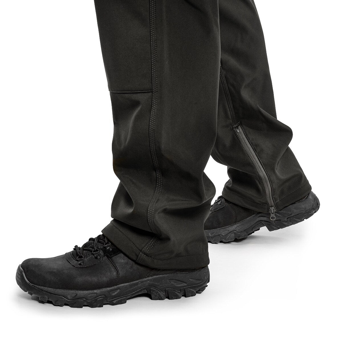 Spodnie ocieplane Mil-Tec Softshell Explorer wodoodporne - Black
