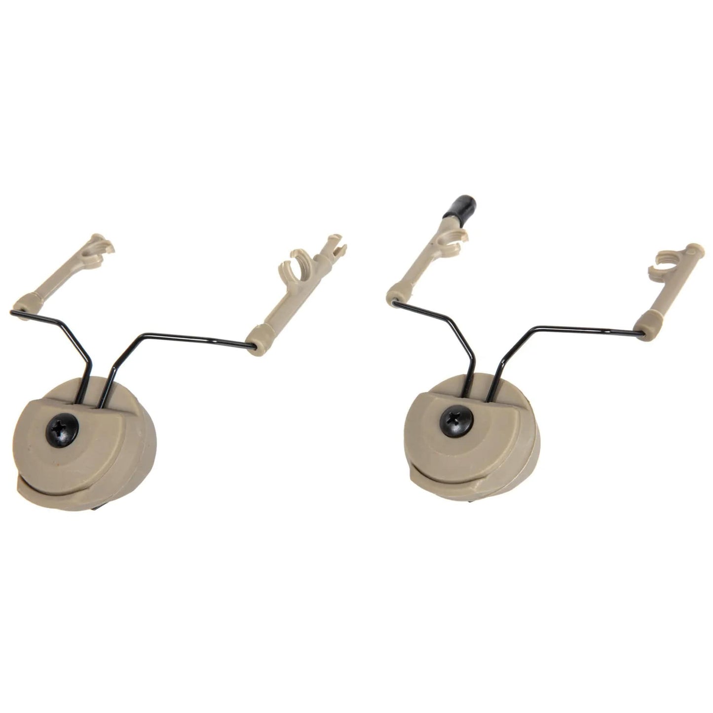 Adapter słuchawek TacSky typu ComTac na szyny MTEK - Flat Dark Earth