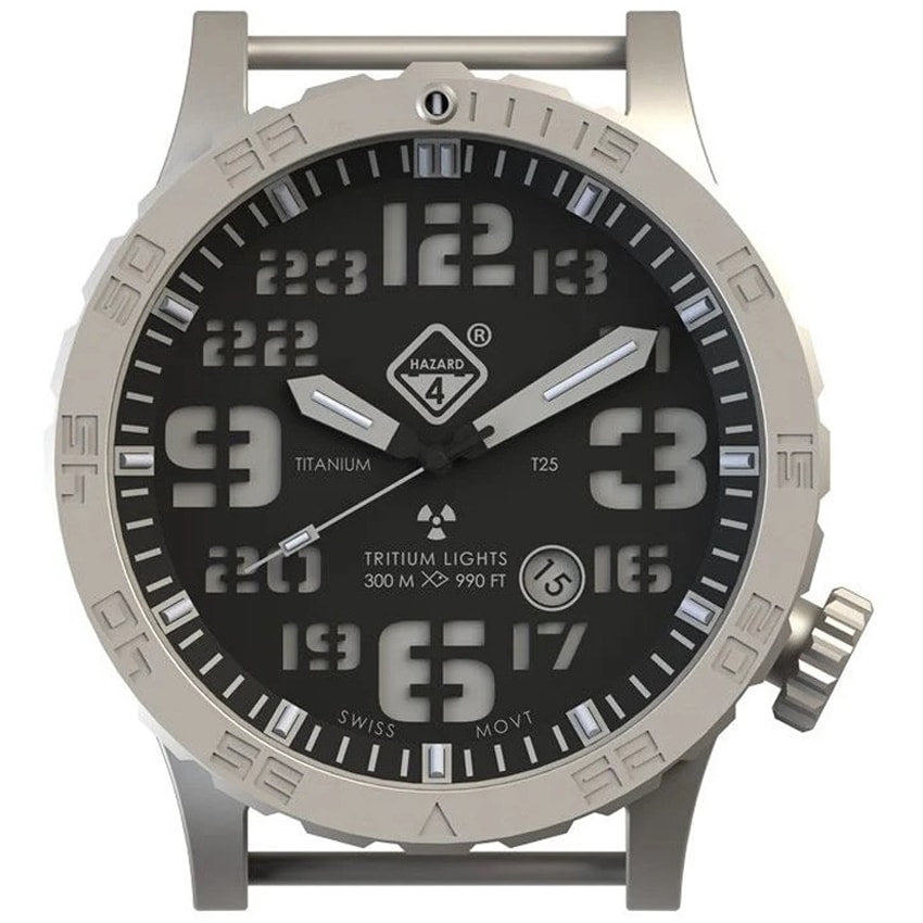 Zegarek Hazard 4 Heavy Water Diver BlackTie B - Silver