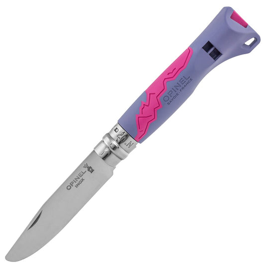 Nóż składany Opinel No.07 Outdoor Junior - Violet/Fuchsia
