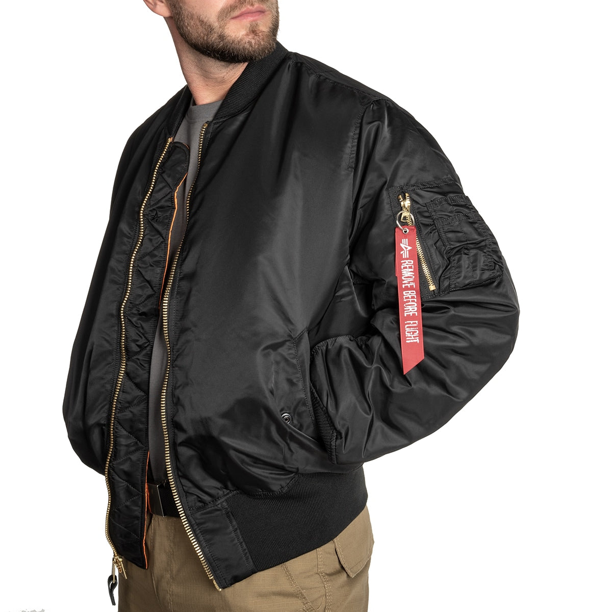 Kurtka Alpha Industries MA-1 Flyers - Black
