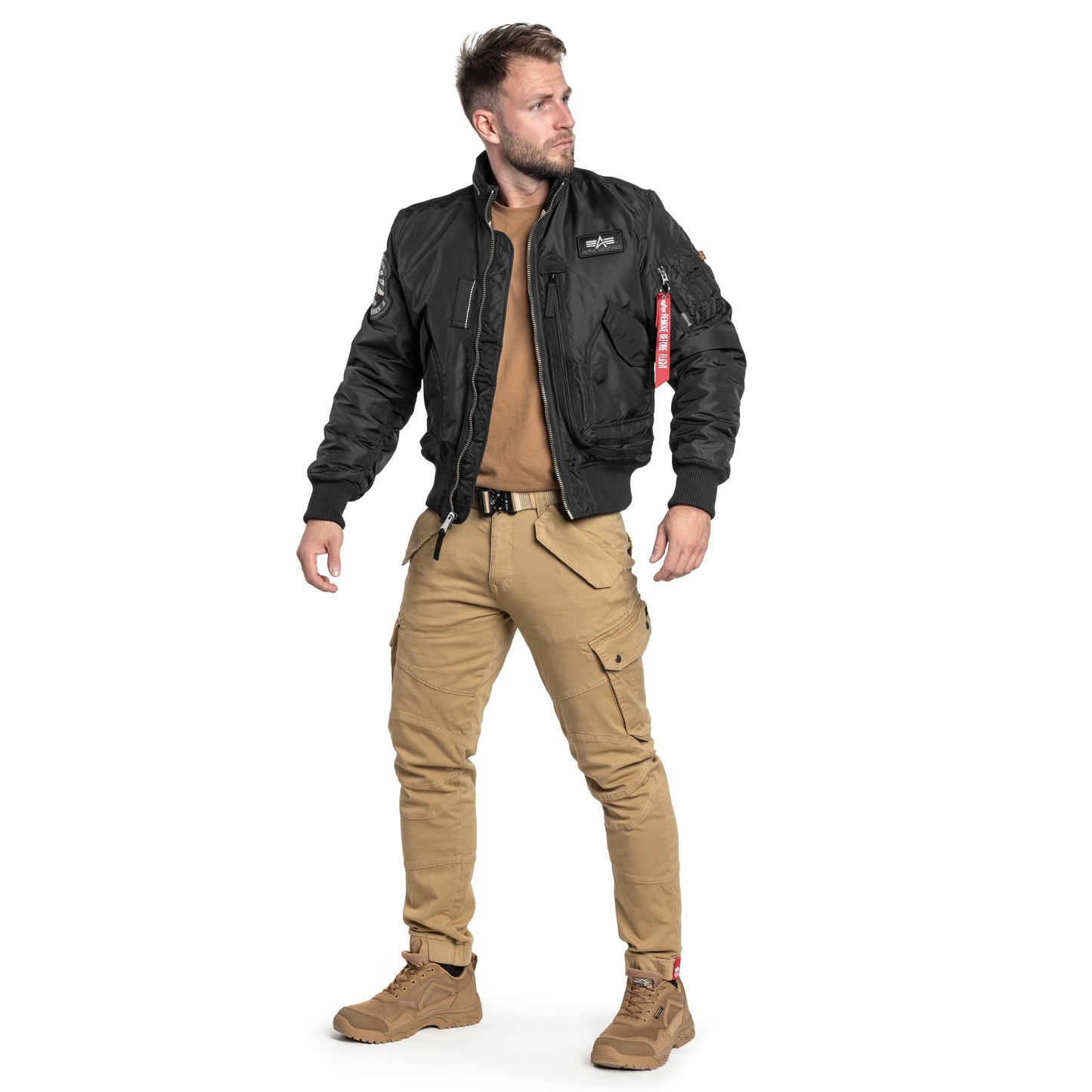Kurtka Alpha Industries Engine - Black
