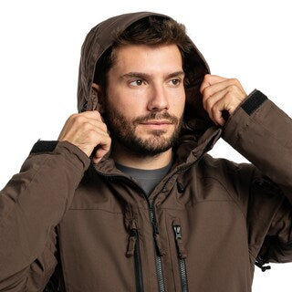 Kurtka Helikon Winter Yukon Duracanvas - Earth Brown