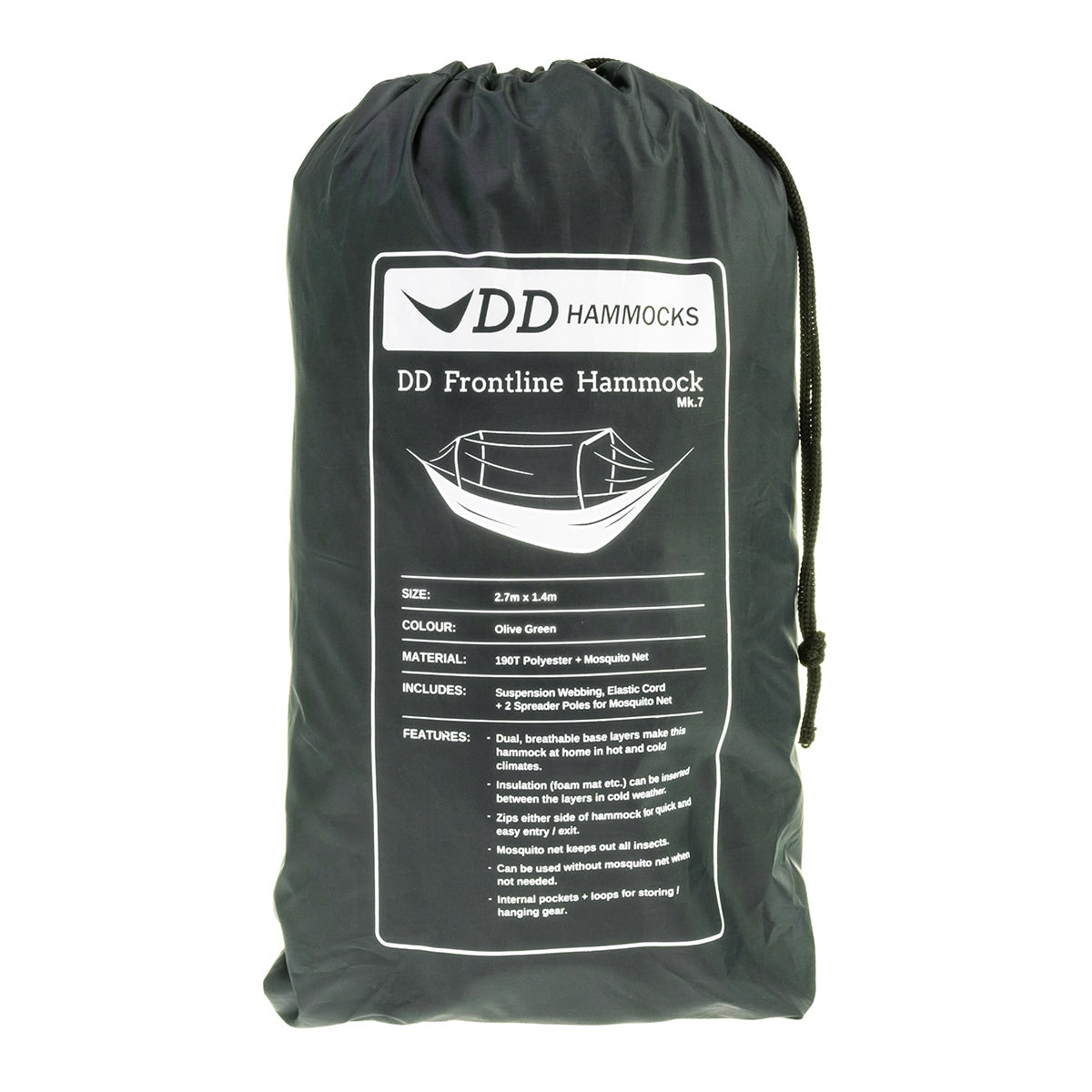 Hamak DD Hammocks Frontline Olive