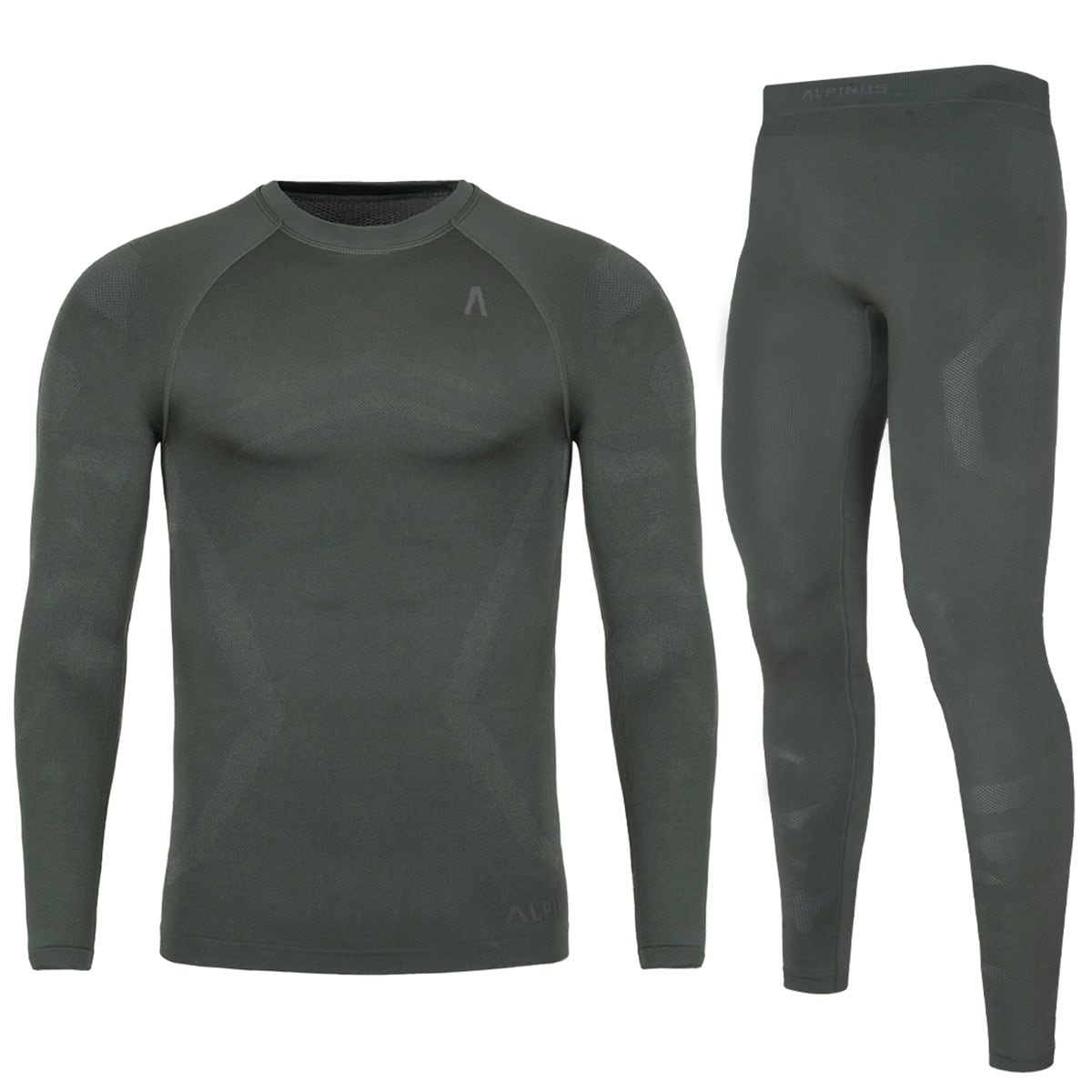 Bielizna termoaktywna Alpinus Idre Set - Khaki