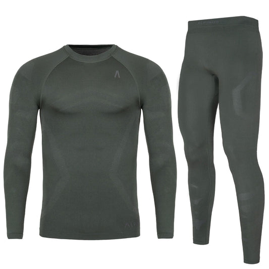 Bielizna termoaktywna Alpinus Idre Set - Khaki