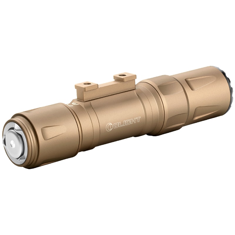 Latarka na broń Olight Odin S Desert Tan z montażem - 1500 lumenów