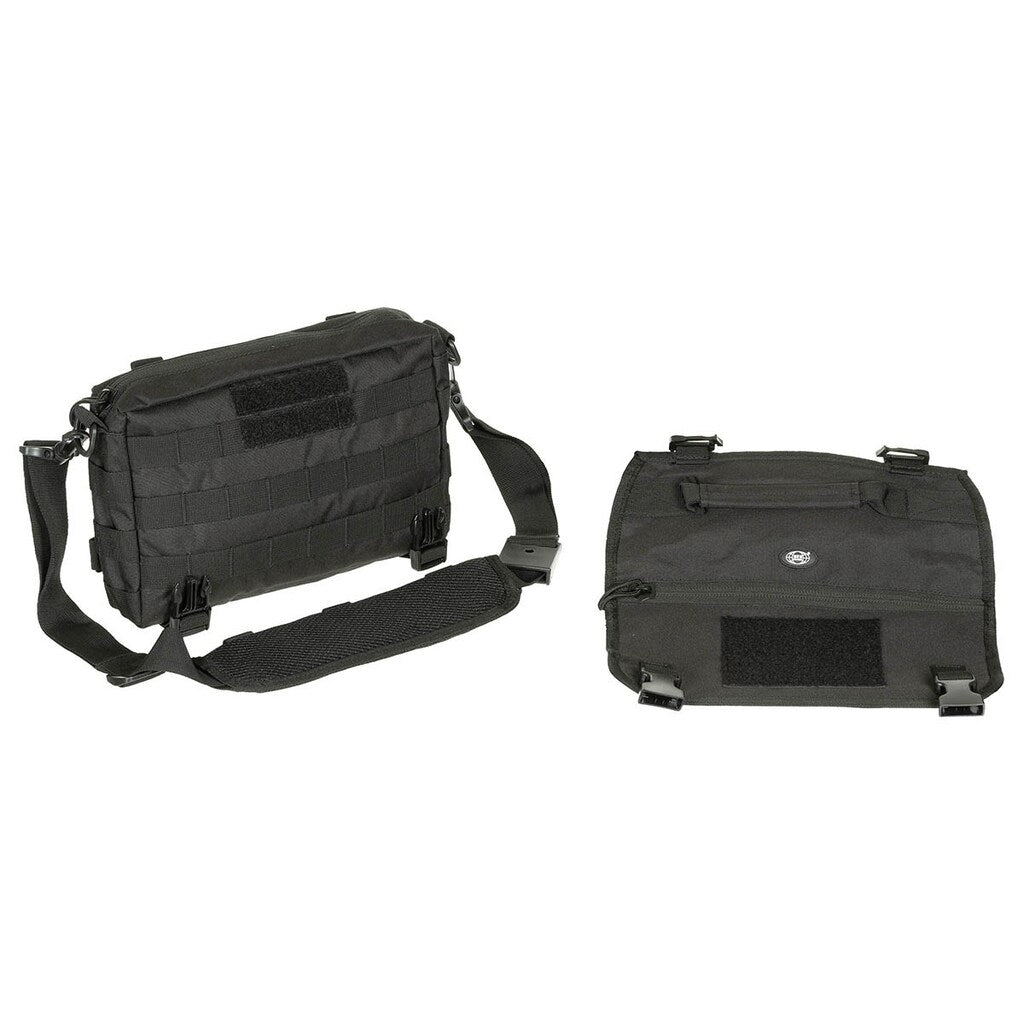 Torba na ramię MFH Shoulder Bag Molle 4 l - Black
