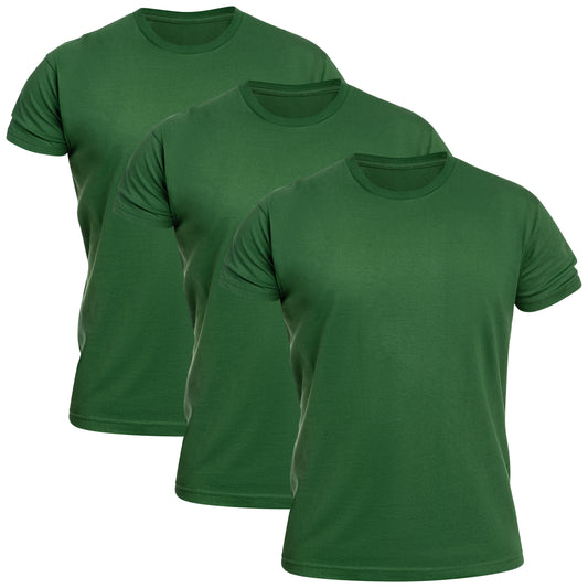 Koszulka wojskowa T-shirt - Bottle Green - 3 szt.