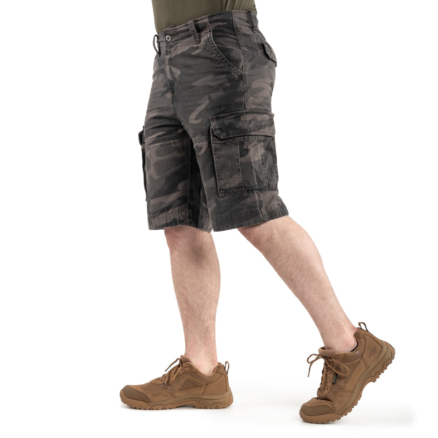 Szorty Mil-Tec Vintage Prewash - Dark Camo