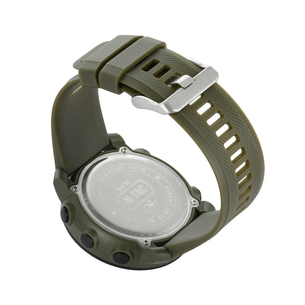 Zegarek taktyczny M-Tac z kompasem 2095 - Army Green