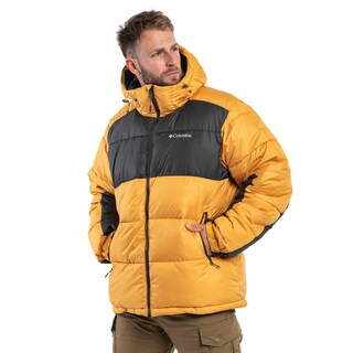 Kurtka Columbia Pike Lake II Hooded - Raw Honey/Shark
