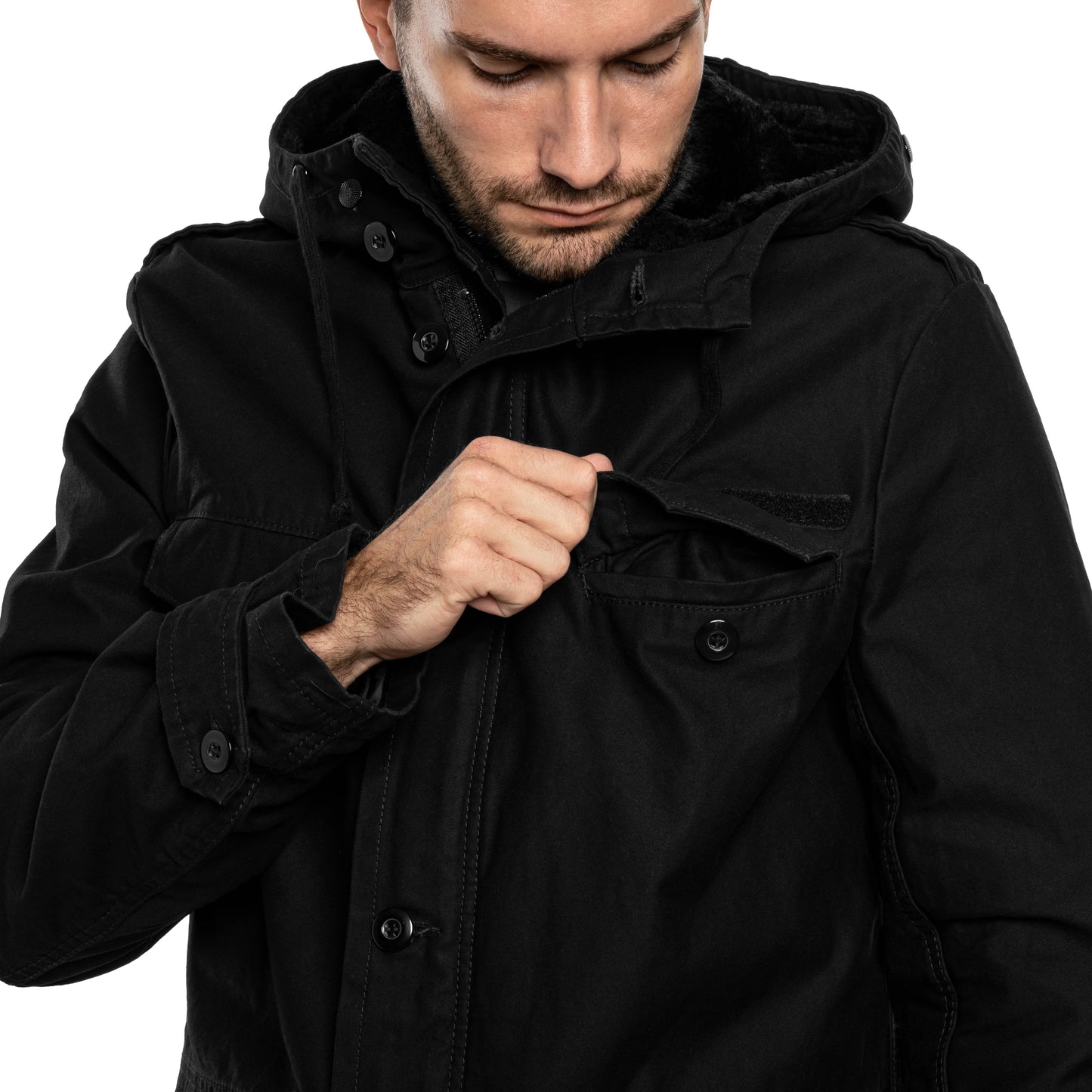 Kurtka Brandit BW Parka Heavy - Black
