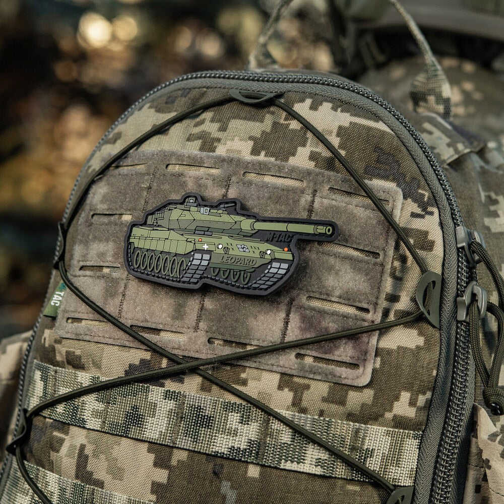 Naszywka M-Tac Leopard 2 3D PVC - Olive