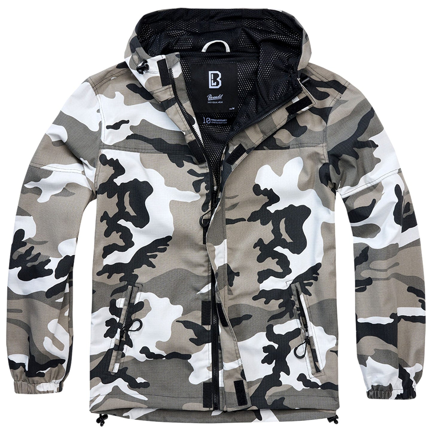 Kurtka Brandit Summer Windbreaker Frontzip Ripstop - Urban
