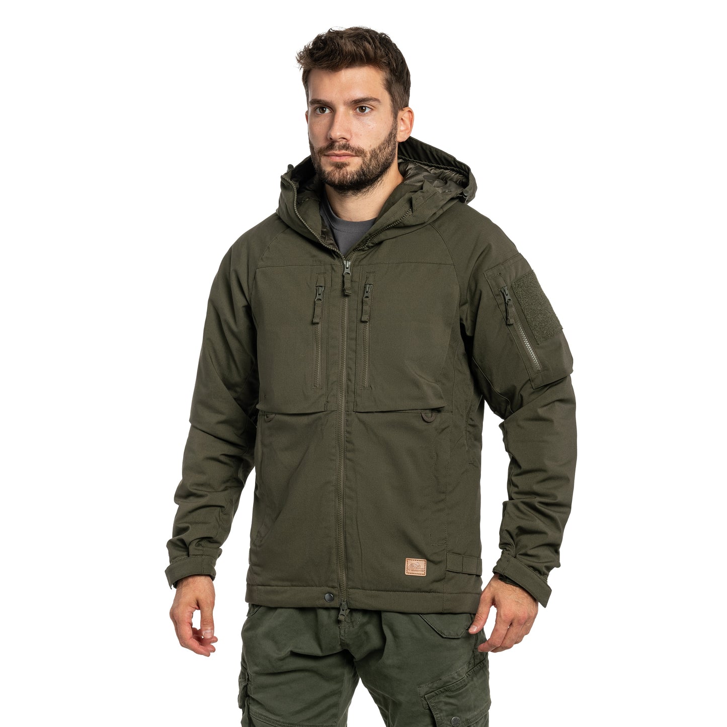 Kurtka Helikon Winter Yukon Duracanvas - Taiga Green