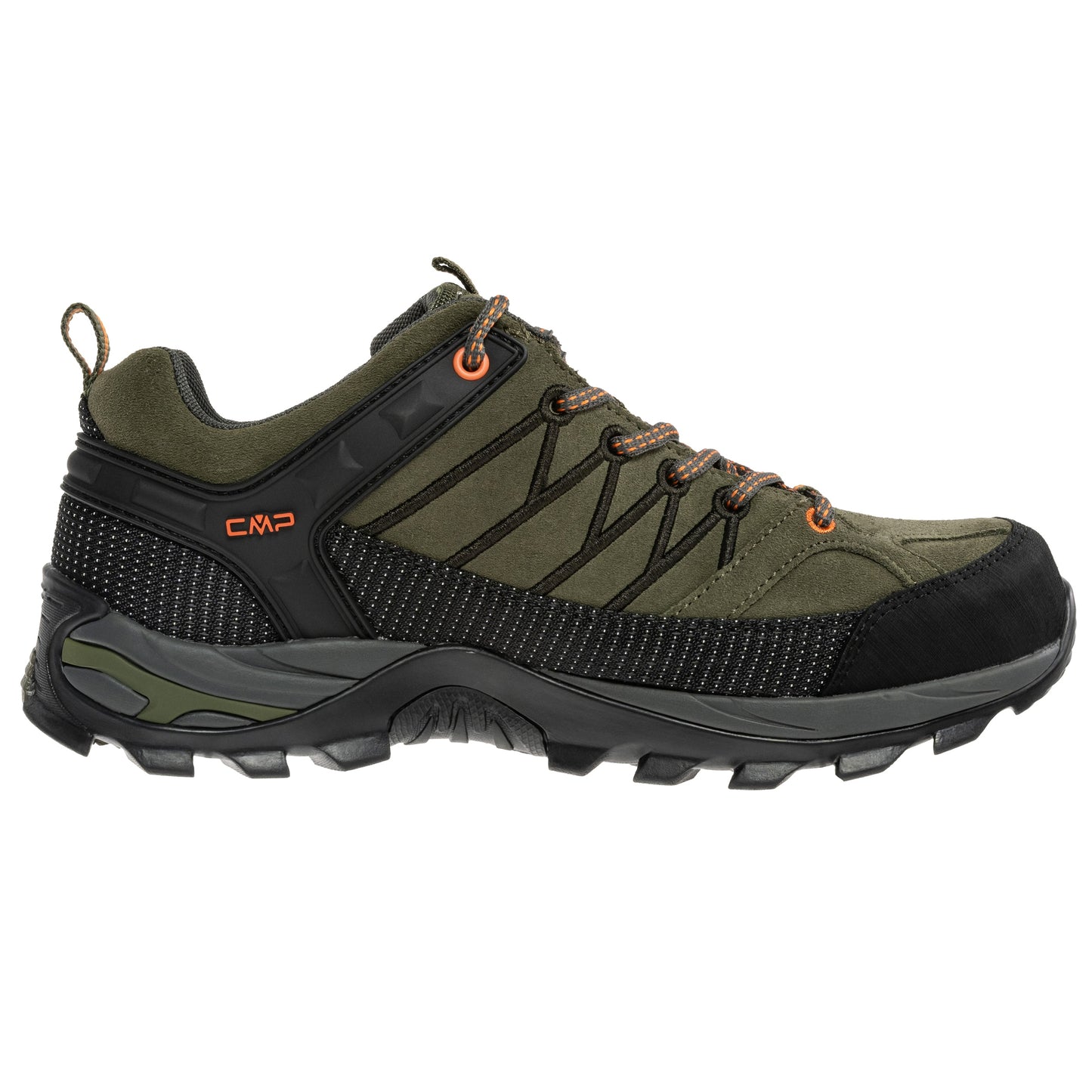 Buty trekkingowe CMP Rigel Low Waterproof - Olive/Flame