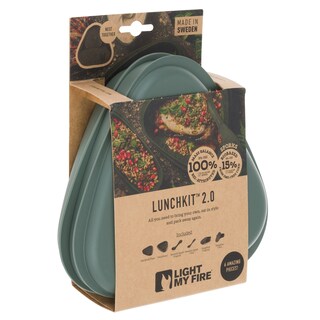 Zestaw naczyń Light My Fire LunchKit 2.0 - Sage Green