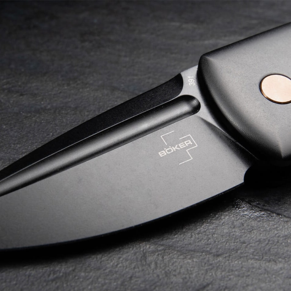 Nóż sprężynowy Boker Plus Harlock Mini - Black