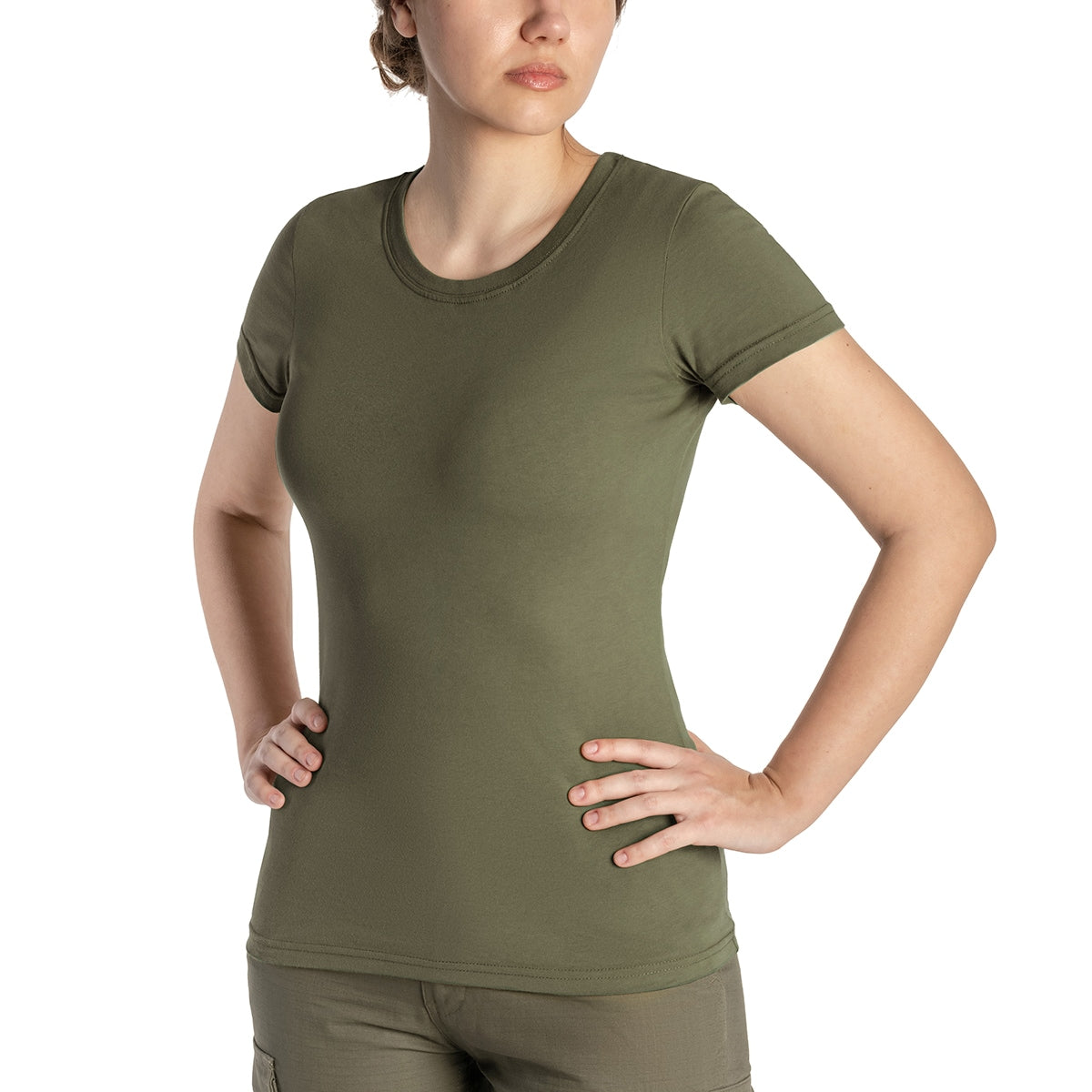 Koszulka T-shirt damska Brandit - Olive