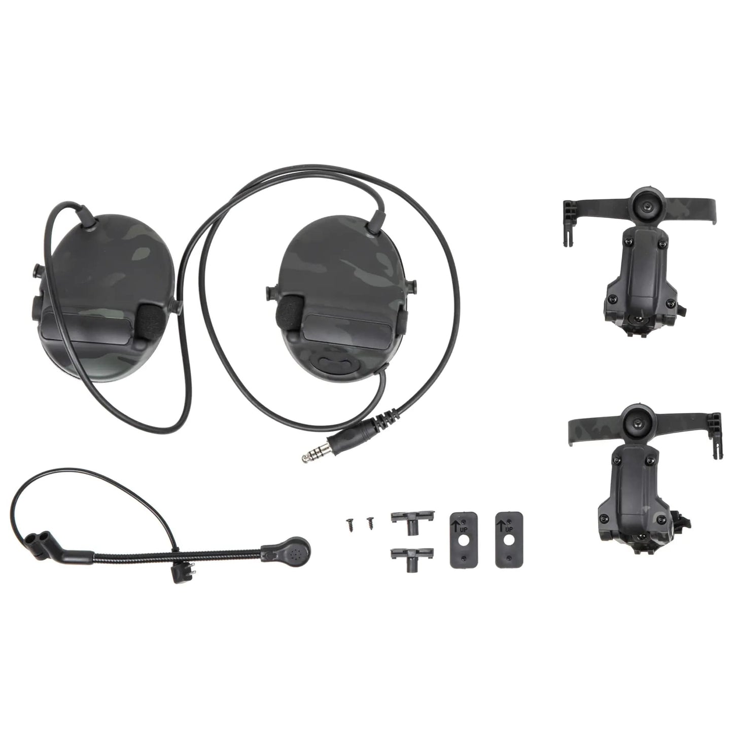 Ochronniki słuchu aktywne Wosport C5 HD-24 - MultiCam Black