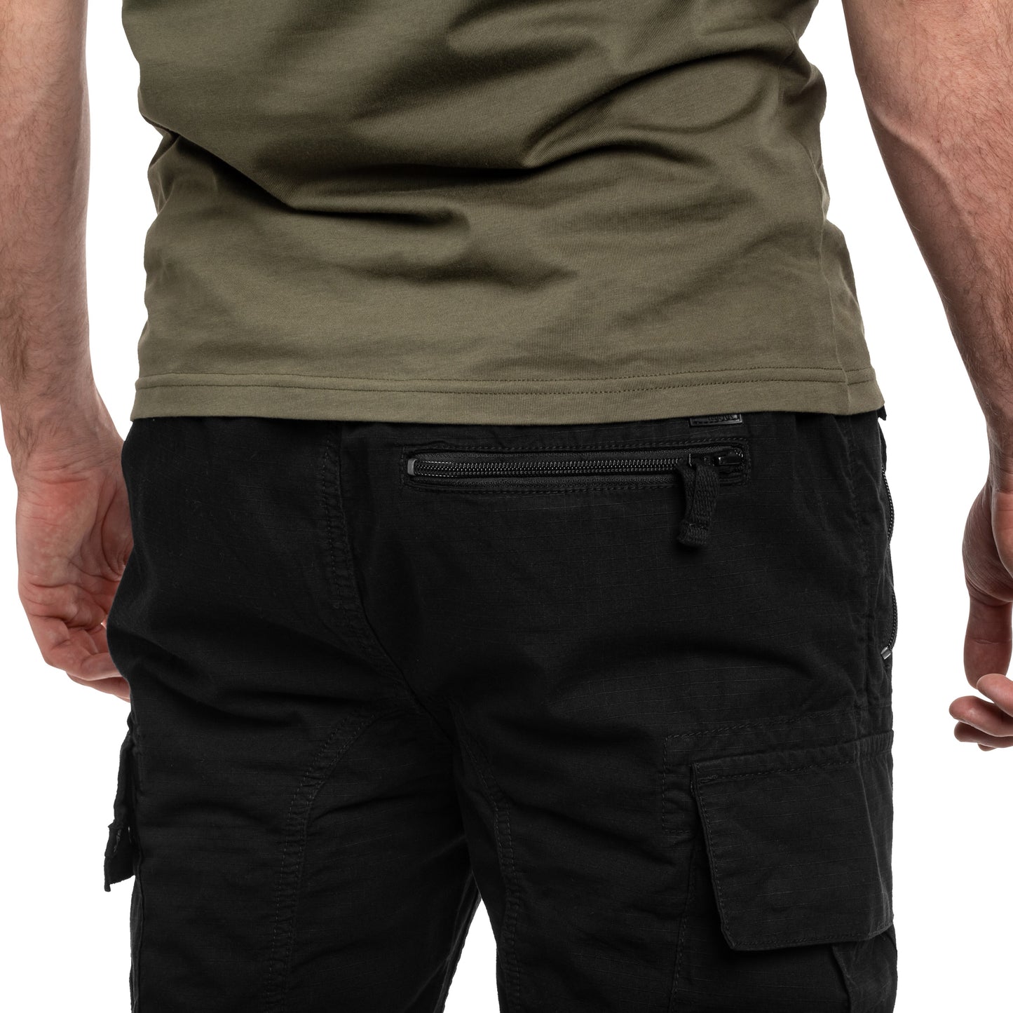 Szorty Alpha Industries Rip-Stop Joggers - Black