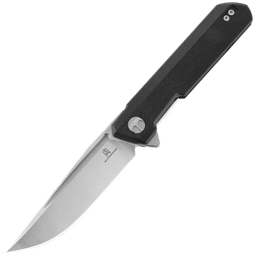 Nóż składany Bestechman Dundee Stonewash - Black