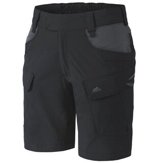 Szorty damskie Helikon OTP Nylon 8,5" - Black/Shadow Grey