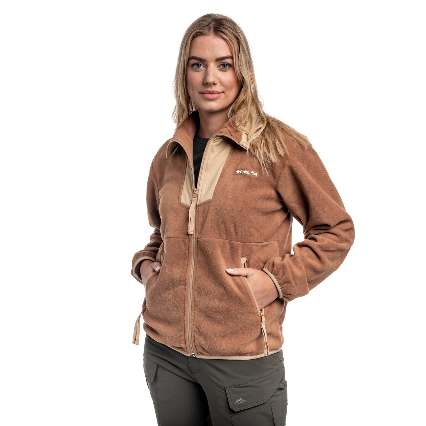 Polar damski Columbia Sequoia Grove - Camel Brown / Canoe
