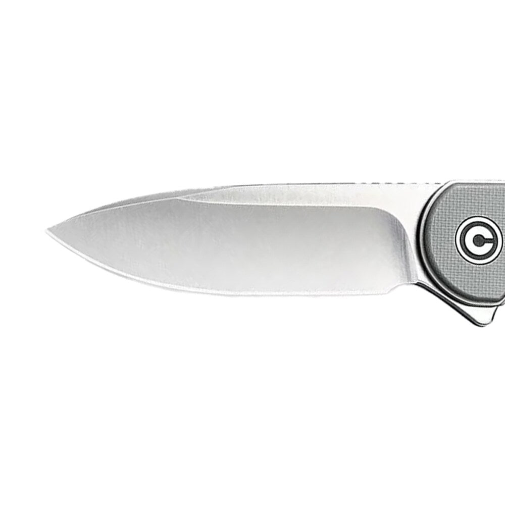 Nóż składany Civivi D2 Elementum Flipper C907B - Satin/Grey G10