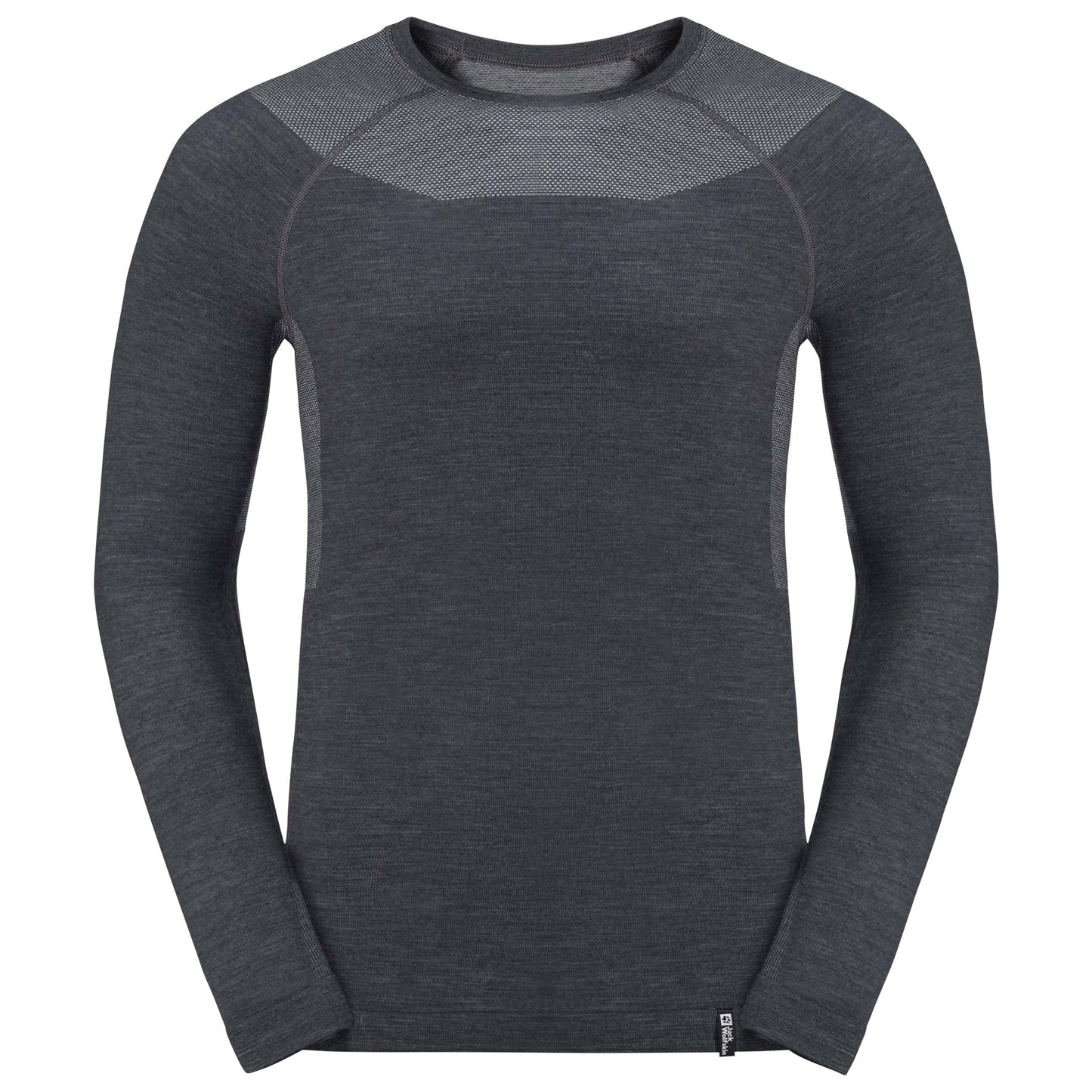Koszulka termoaktywna Jack Wolfskin Seamless Wool - Phantom