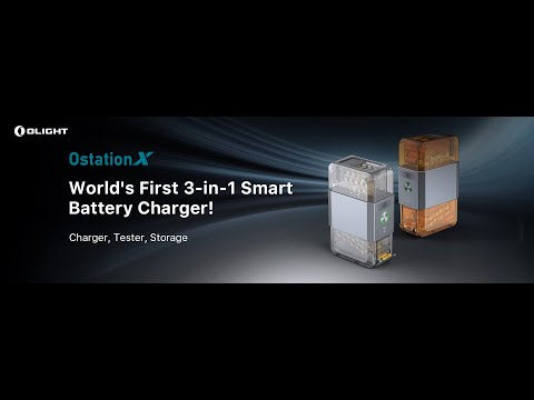 Stacja ładująca Olight Ostation X AA - Amber